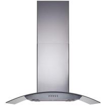 Coifa De Ilha Cadence Gourmet Vidro Curvo 90cm 220V