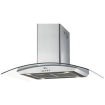 Coifa De Ilha Fischer Island Fischer 90CM 220V 228W Inox/Vid Coifa De Ilha Fischer Island Fischer 90CM 220V 228W Inox/Vid