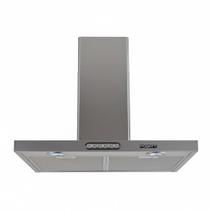 Coifa De Parede 60cm Retangular Duto Slim Fogatti Inox 220V