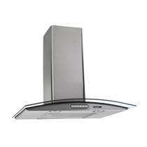 Coifa de Parede 60cm Vidro Curvo Duto Slim Fogatti Inox Coifa de Parede 60cm Vidro Curvo Duto Slim Fogatti Inox