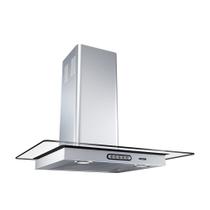 Coifa de Parede 60cm Vidro Reto Duto Slim Fogatti Inox