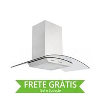 Coifa de Parede 90 cm Aço Inox + Vidro New Vetro 220 V Tramontina 95800/008