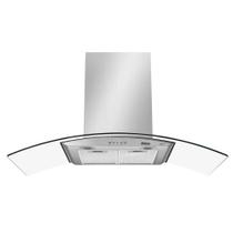 Coifa de Parede 90cm Philco, Glass, 3 Velocidades, Inox 110V