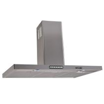 Coifa de Parede 90cm Retangular Duto Slim Fogatti Inox Coifa de Parede 90cm Retangular Duto Slim Fogatti Inox