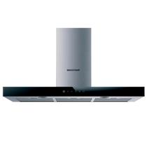 Coifa de Parede Brastemp 90 cm Tbox com 03 Velocidades + Turbo, Painel Touch, Timer, Inox - BAE90AR Coifa de Parede Brastemp 90 cm Tbox com 03 Velocidades + Turbo, Painel Touch, Timer, Inox - BAE90AR