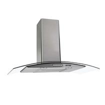 Coifa De Parede Depurador Exaustor Inox 90cm Fogatti Vidro Curvo