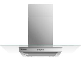 Coifa de Parede Electrolux 90cm de Vidro Efficient com Luz de Led (CE9VX) Coifa de Parede Electrolux 90cm de Vidro Efficient com Luz de Led (CE9VX)