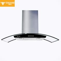 Coifa de parede Exaustor Vidro Curvo