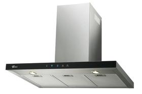 Coifa De Parede Fischer Infinity 90 Cm Vidro Digital 220V