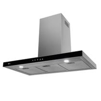 Coifa De Parede Fischer Infinity 90cm 127v Vidro Com Touch Screen Cor Preto 19902(22549) Coifa De Parede Fischer Infinity 90cm 127v Vidro Com Touch Screen Cor Preto 19902(22549)