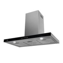 Coifa de Parede Fischer Infinity 90cm Preto 127V