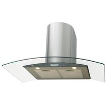 Coifa de parede fischer talent touch 90 cm vidro digital 220v 16740 17897