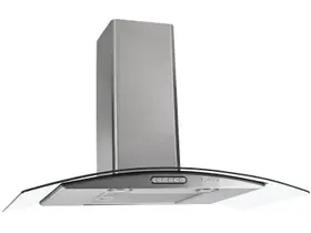 Coifa de Parede Fogatti Slim 80cm Vidro Curvo Inox - 110V