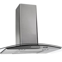 Coifa De Parede Fogatti Vidro Curvo Slim Inox 4 E 5 Bocas 70cm 220V Coifa De Parede Fogatti Vidro Curvo Slim Inox 4 E 5 Bocas 70cm 220V