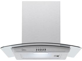 Coifa de Parede Midea 60cm Vidro Inox RGB602 - 220 Volts