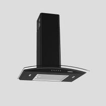 Coifa de Parede Nardelli Com Função Depurador e Exaustor Vidro Curvo Clean 60cm 140W Preto 220V