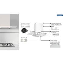 Coifa de Parede Tramontina Basic 90 Aço Inox 127V 90cm