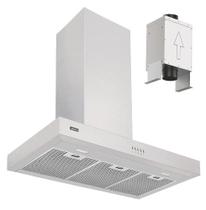 Coifa de Parede Tramontina Dritta Split 90 cm, Painel Eletrônico Inox - 95800/023 Coifa de Parede Tramontina Dritta Split 90 cm, Painel Eletrônico Inox - 95800/023