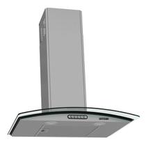 Coifa de Parede Vidro Curvo Duto Slim 60 Cm Inox 220v - Fogatti