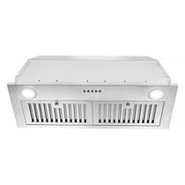 Coifa de Parede Zomagas 30 Polegadas em Aço Inoxidável - 600m³/h