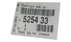 Coifa Do Amortecedor Dianteiro ( Peugeot 206 Partner ) - Original Peugeot