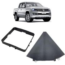 Coifa e Aro Base do câmbio Manual Volkswagen Amarok S 2011 a 2020 Coifa e Aro Base do câmbio Manual Volkswagen Amarok S 2011 a 2020