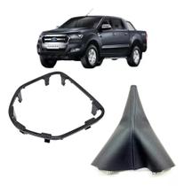 Coifa E Aro Console Para Câmbio Manual Ranger 2017 Á 2023