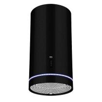 Coifa e Depurador de Ilha EOS 35cm Premium Redonda Preto Inox EPCO40IRDP 220V