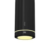 Coifa e Depurador de Ilha EOS 38cm Maxxi Air Redonda All Black 1200m³/h EMCO41IRP 220V