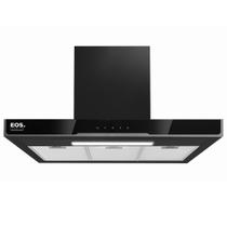 Coifa e Depurador de Parede EOS 90cm Premium Digital Touch Inox e Preto ECO90PTDP 220V