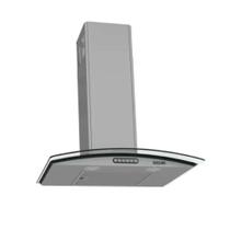 Coifa e Depurador Parede em Inox e Vidro Curvo 60cm Duto Slim CVC60 Slim 220V - Nardelli 50011000-2