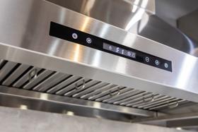 Coifa elettromec churrasqueira profissional parede 30 polegadas 220v cfp-bbq-30-xp-2ela