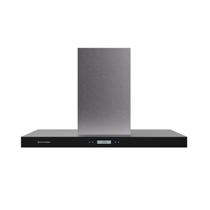 Coifa elettromec vetro de ilha em inox 90cm 220v cfi-vtr-90-vp-2atb