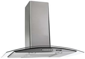 Coifa Exaustor de Parede 70cm Vidro Curvo Fogatti