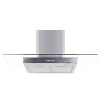 Coifa Flat Philco PCO90I 90cm Led Vidro Inox Exaustor e Depurador