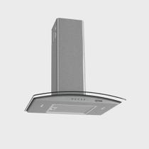Coifa fogatti parede 60cm inox vidro curvo kromanox 220v 46000160 Coifa fogatti parede 60cm inox vidro curvo kromanox 220v 46000160