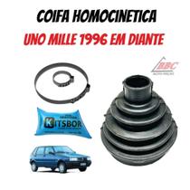 Coifa Homocinética Lado Roda Uno Mille 1996 em diante Coifa Homocinética Lado Roda Uno Mille 1996 em diante