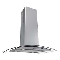 Coifa Ilha 75cm Vidro Curvo Fogatti Inox 110v Coifa Ilha 75cm Vidro Curvo Fogatti Inox 110v
