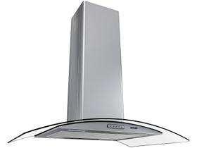 Coifa Ilha 90cm Vidro Curvo Fogatti