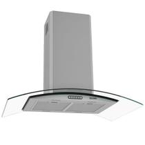 Coifa Ilha Nardelli CIVC Vidro Curvo 90 cm Inox 110V Coifa Ilha Nardelli CIVC Vidro Curvo 90 cm Inox 110V