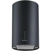 Coifa Ilha Quartzo Redonda 35Cm Preta Tp3522Pt Suggar 220V