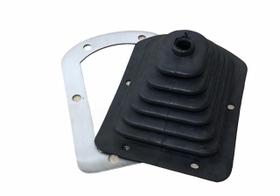 Coifa Inferior Aro Inox Câmbio Console Ford Maverick