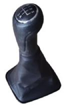 Coifa + Manopla Aro Cromado Câmbio Fox Spacefox Base Preta