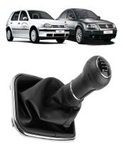 Coifa Manopla Cambio Marcha Golf Bora Com Aro Comado Novo