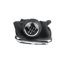 Coifa Manopla Cambio VW Mk4 Golf Bora 1999 a 2014 Jetta 1999 a 2004 Aro Cromado 5 Veloc + Marcha