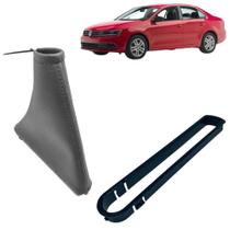 Coifa material sintético E Aro Freio De Mão Jetta Trendline 2011 Á 2017