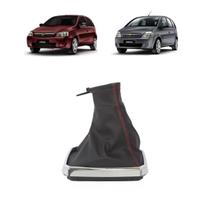 Coifa Napa para Câmbio Com Aplique Cromado na Base - Gm Corsa E Meriva
