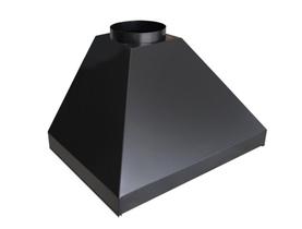 Coifa para churrasqueira em pintura eletrostática - med. 70 x 60 x 50. s. grill Coifa para churrasqueira em pintura eletrostática - med. 70 x 60 x 50. s. grill