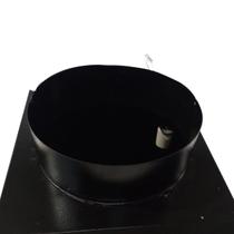 Coifa para Churrasqueira - Pintura Eletrostatica Preto 65x53x52