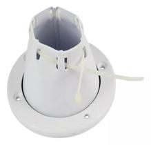 Coifa Passa Cabo 120mm Com Furo 82mm e Aro Plástico - Branca